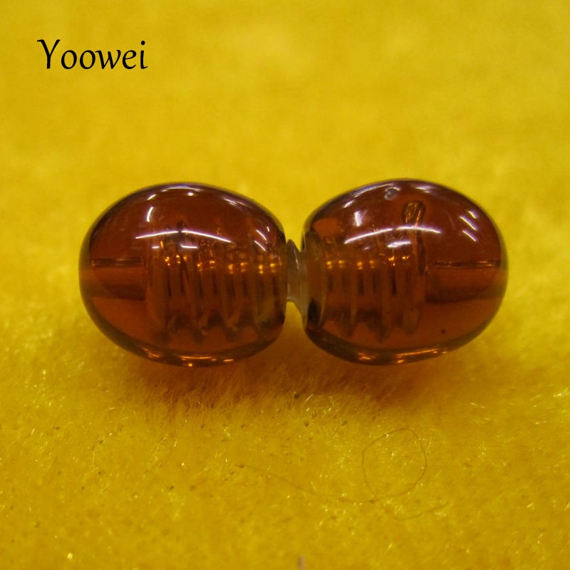 Yoowei Safety Beads Connector Clasp for Closure Necklace Diy Jewelry Hidden Clasp Buckle Component Thread Clasp for Jewelry Made