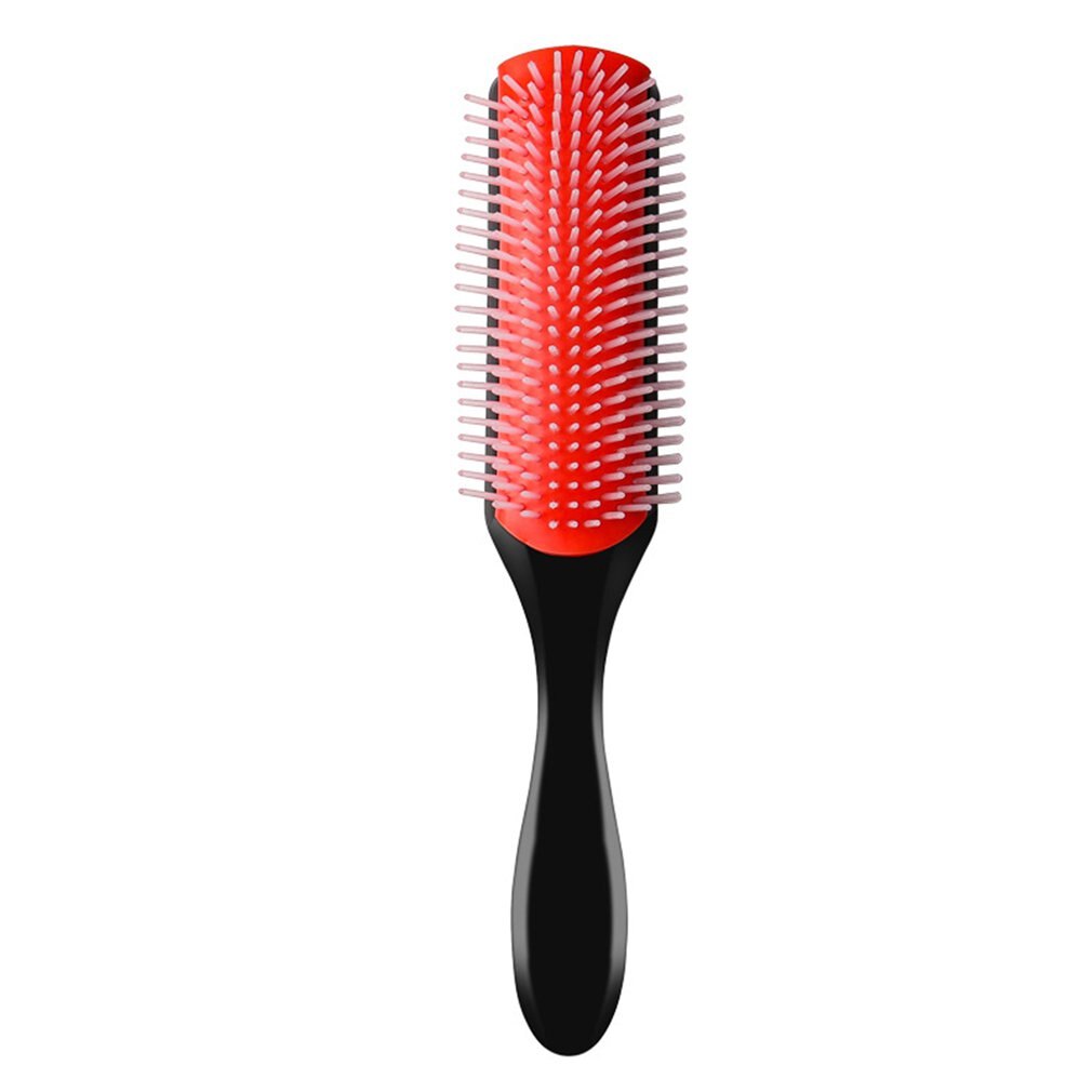 Men'S Hair Comb Nine Rows Styling Comb Curly Straight Hair Massage Comb Ribs Comb Hair Comb Hairdressing Tool