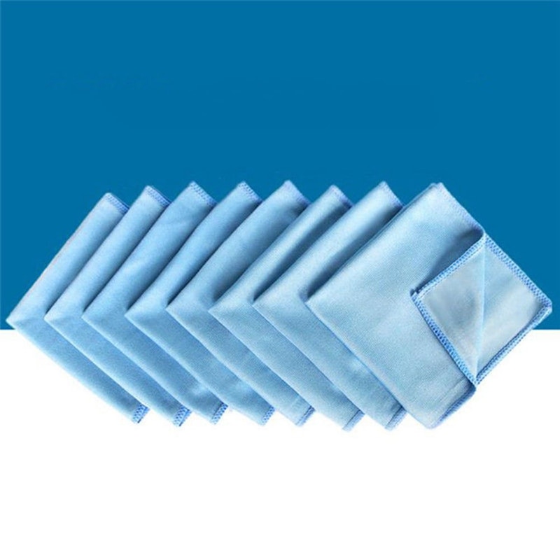 1pc bil rengjøring microfiber glass håndkle klut håndklær vaske vindu polering absorberende frontrute klut 30 cmx 30cm
