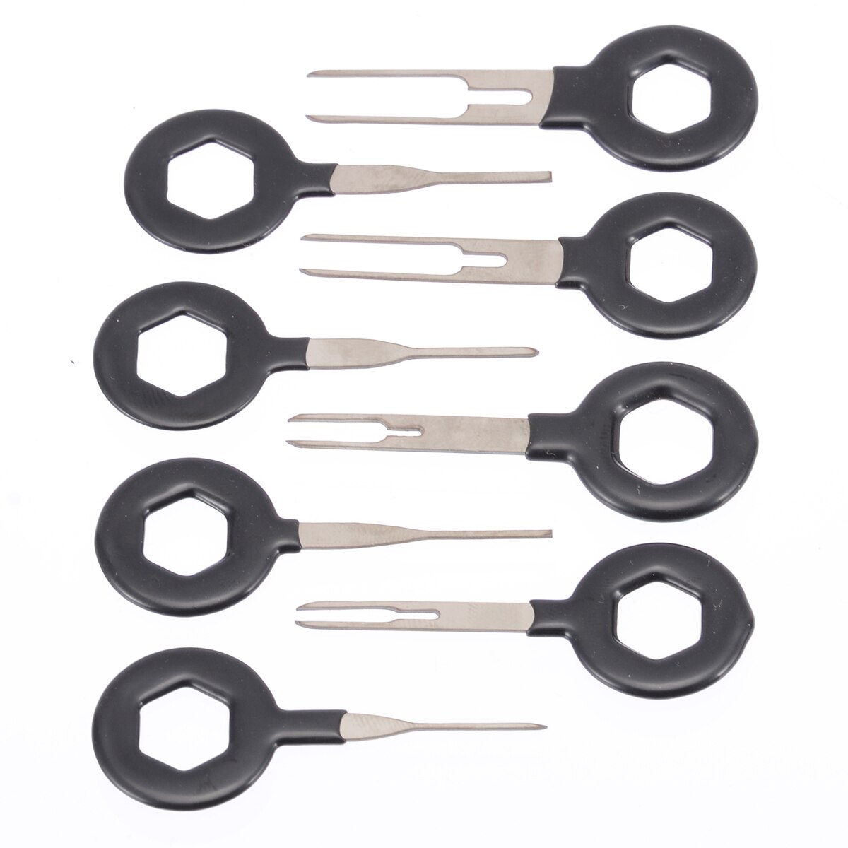 11Pcs Terminal Removal Tool Key Pin Wire Crimp Connector Pin Extractor Kit Voor Auto Elektrische Key Tool set