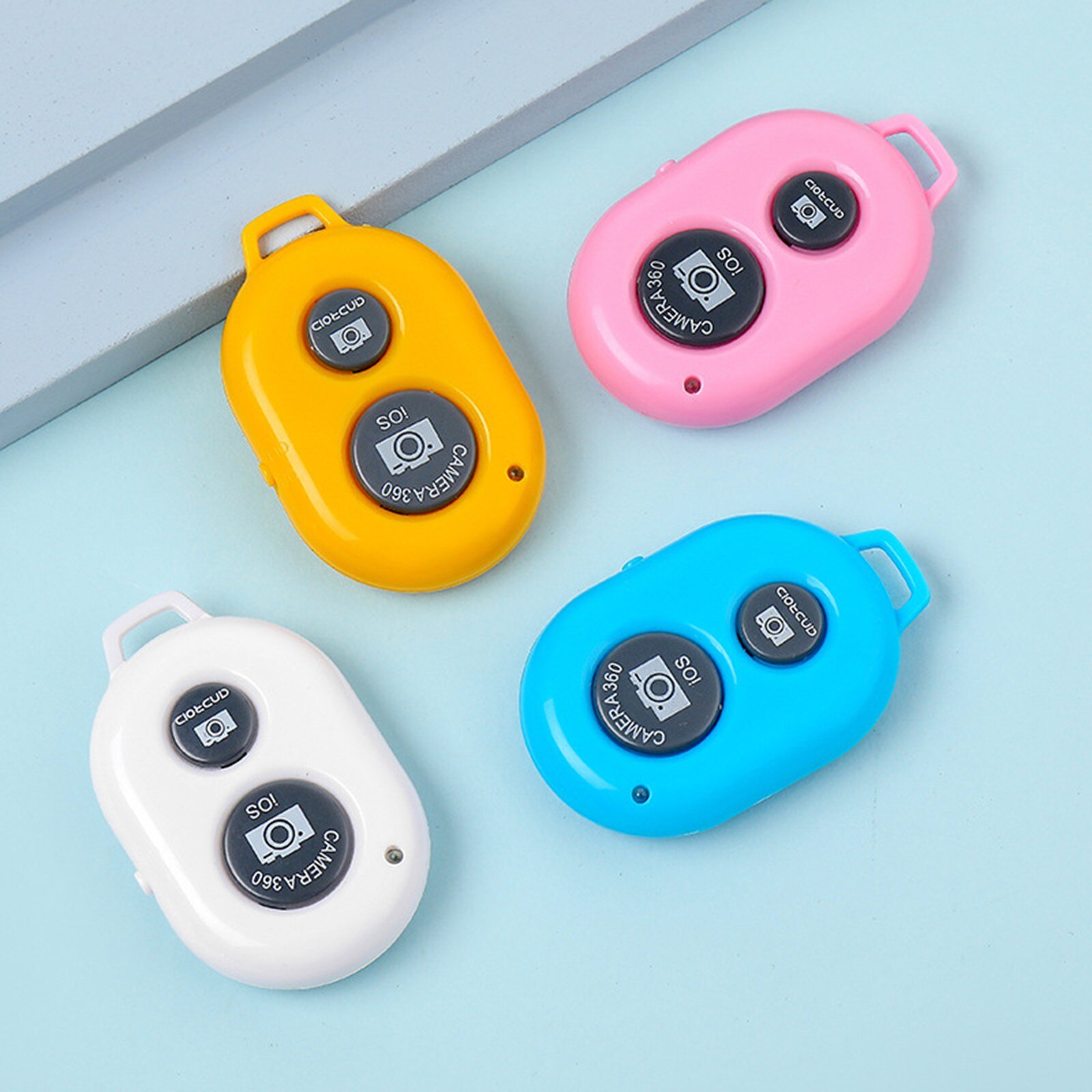 1PC Bluetooth Self Timer Bluetooth Wireless Connection 10m Photography Self-Timer Camera Wireless Bluetooth Shutter Controll