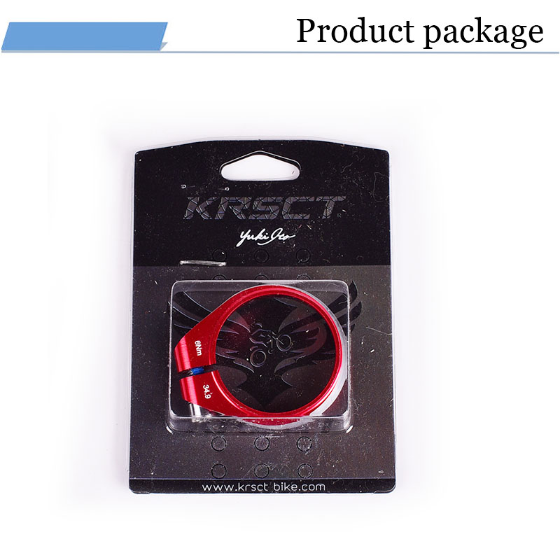 Krsct fiets zadelpenklem aluminium 31.8/34.9mm fiets zadelpen buisklem mtb mountainbike zadelklemmen accessoires