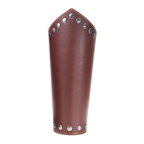 Manchettes en cuir style médiéval, 1 pièce, cordes croisées, Punk armure, brassard, brassard, boutons de manchette, nouvelle: B Only one