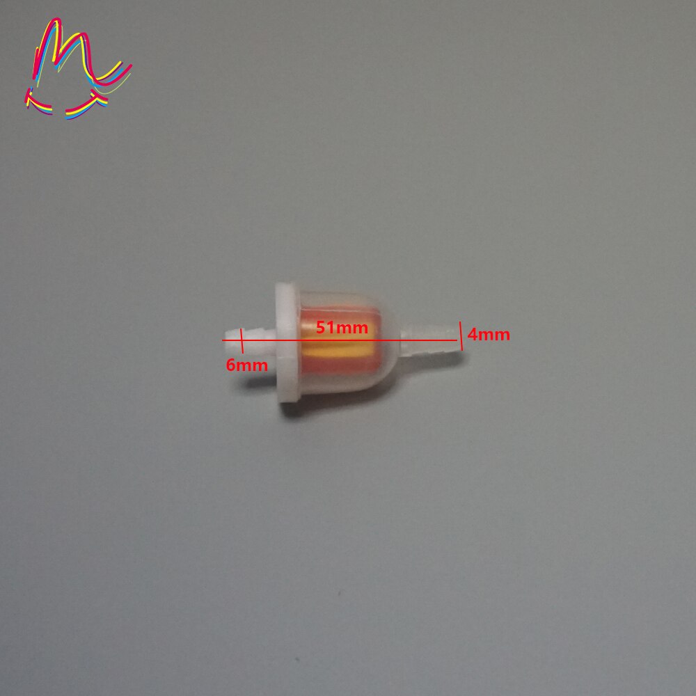 10pcs UNIVERSAL Plastic Inline Fuel Gas Filters Gas Fuel Filter 50 90 110 150 250 Chinese SCOOTER Go Kart ATV