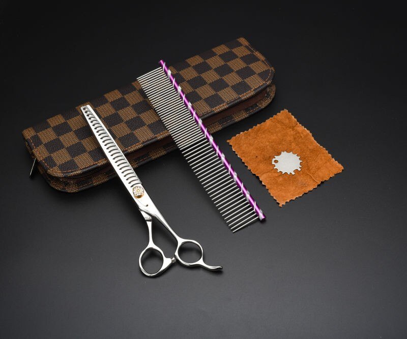 7inch Thining Dog Grooming Scissors /Shear with Case