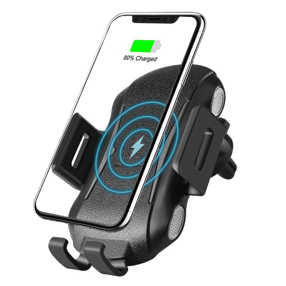 10 W/15 W QI Drahtlose Auto Ladegerät Für iPhone 11/11 Pro/11 Pro Max Schnelle Ladung Luft vent Dashboard Auto Halterung Für Huawei Samsung