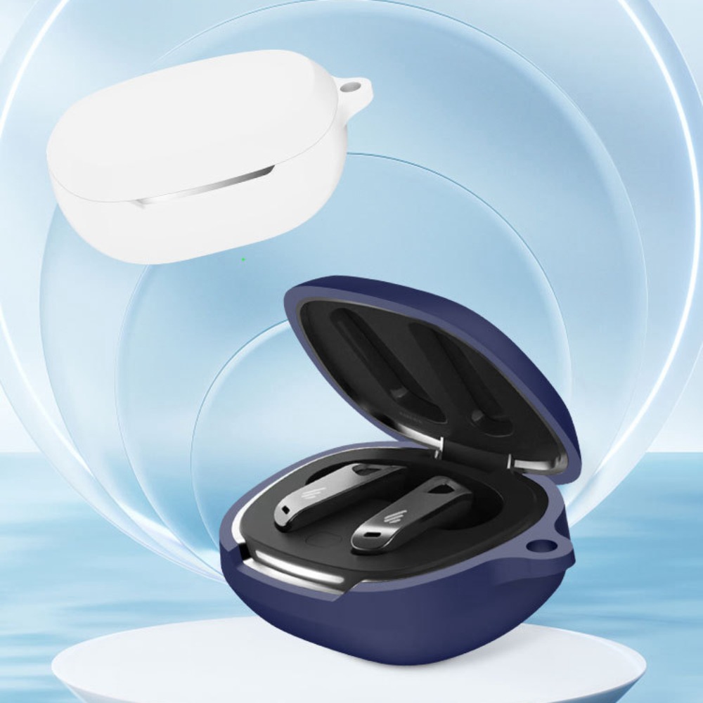 Siliconen Hoesje Schokbestendige Beschermhoes Met Haak Hoofdtelefoon Accessoires Beschermer Voor Edifier Neobuds Pro2