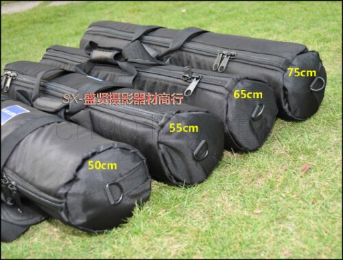 Statief tas zwart 50cm 55cm 60cm 65cm 70cm 75cm 80cm 100cm Gewatteerde strap Camera Statief Draagtas Reistas Voor Velbon Statief tas
