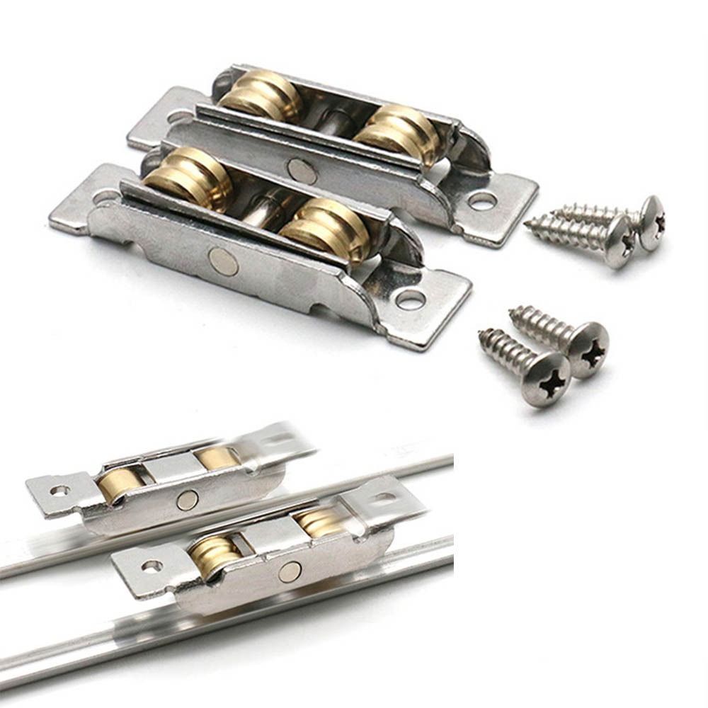 Fensterrolle, Fensterrollen aus Edelstahl, Schiebetürrolle, Riemenscheiben, Rad, Möbelbeschläge, praktische Heim-Hardware-