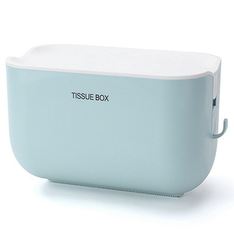 Toallas sanitarias de papel de cartón, estantes de papel higiénico, perforador doméstico, rollos impermeables: blue