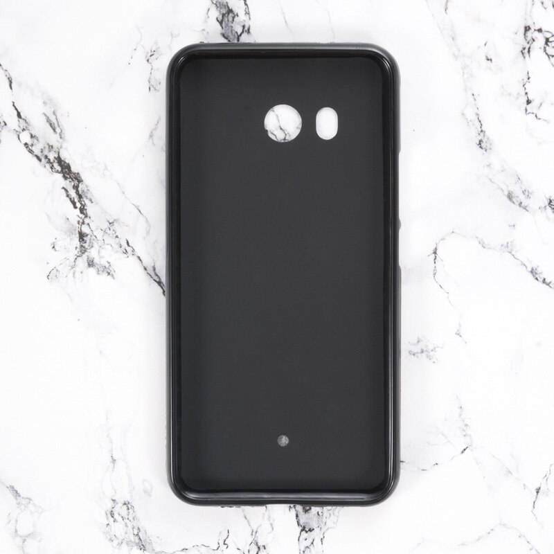 Silicone macio preto funda htc u11 4gb 64gb caso 5.5 Polegada tpu macio boa qualidade coque para htc u11 6gb 128gb capa