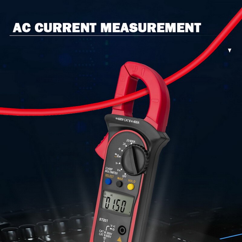 Digital-Multimeter Klemme Amperemeter Transistor Tester Handheld Automobil Spannung TesterCapacitor Widerstand Tester Energie Prüfung