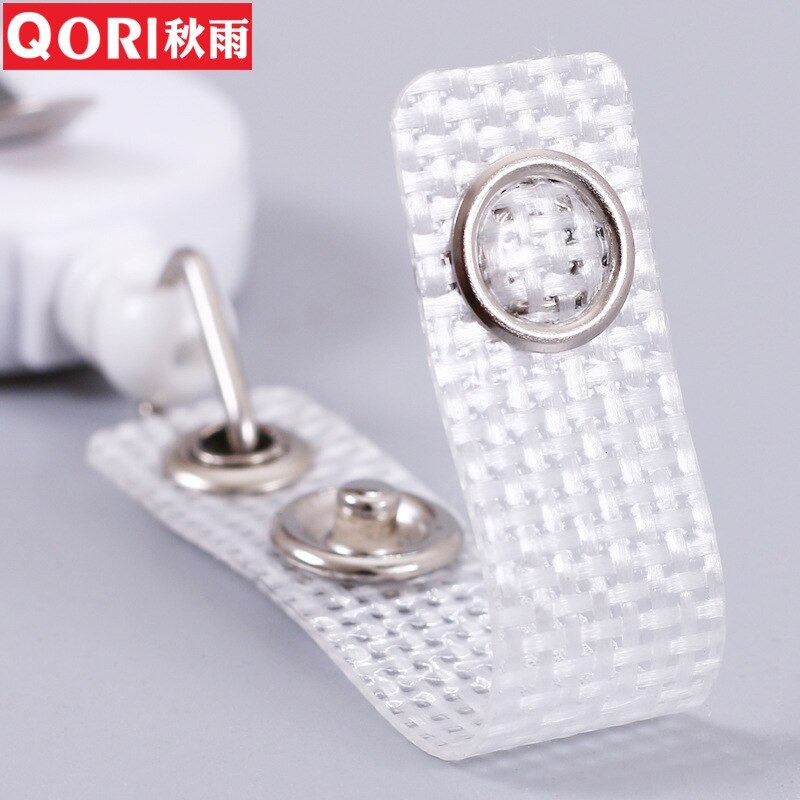 1 Piece Retractable Nurse Badge Holder Business Worker ID Card Holder Exhibition ID Clip Keychains