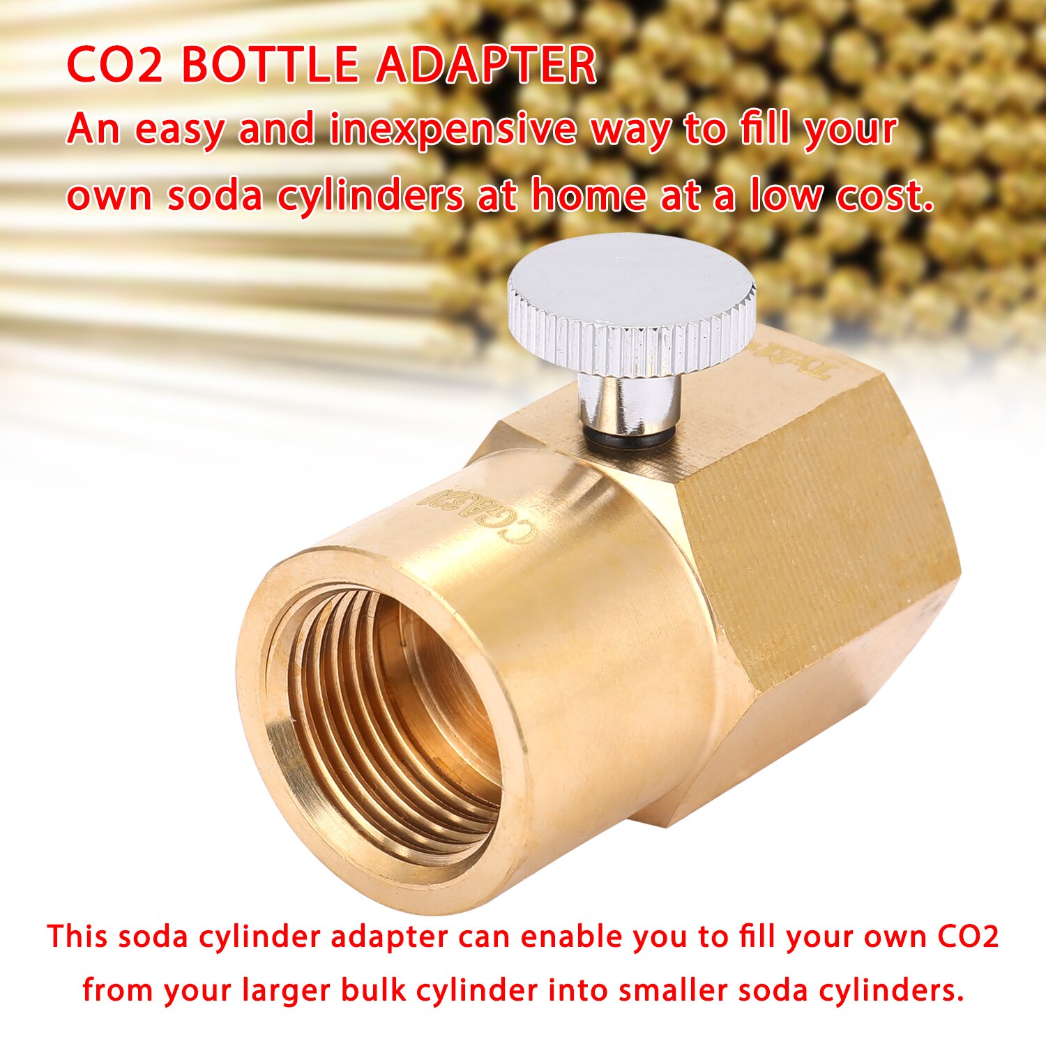 rote husholdning  co2 sylinder adapter sodavann flaske kontakt transformator ventil  tr21-4 til w21.8-14/  cga 320 valgfritt