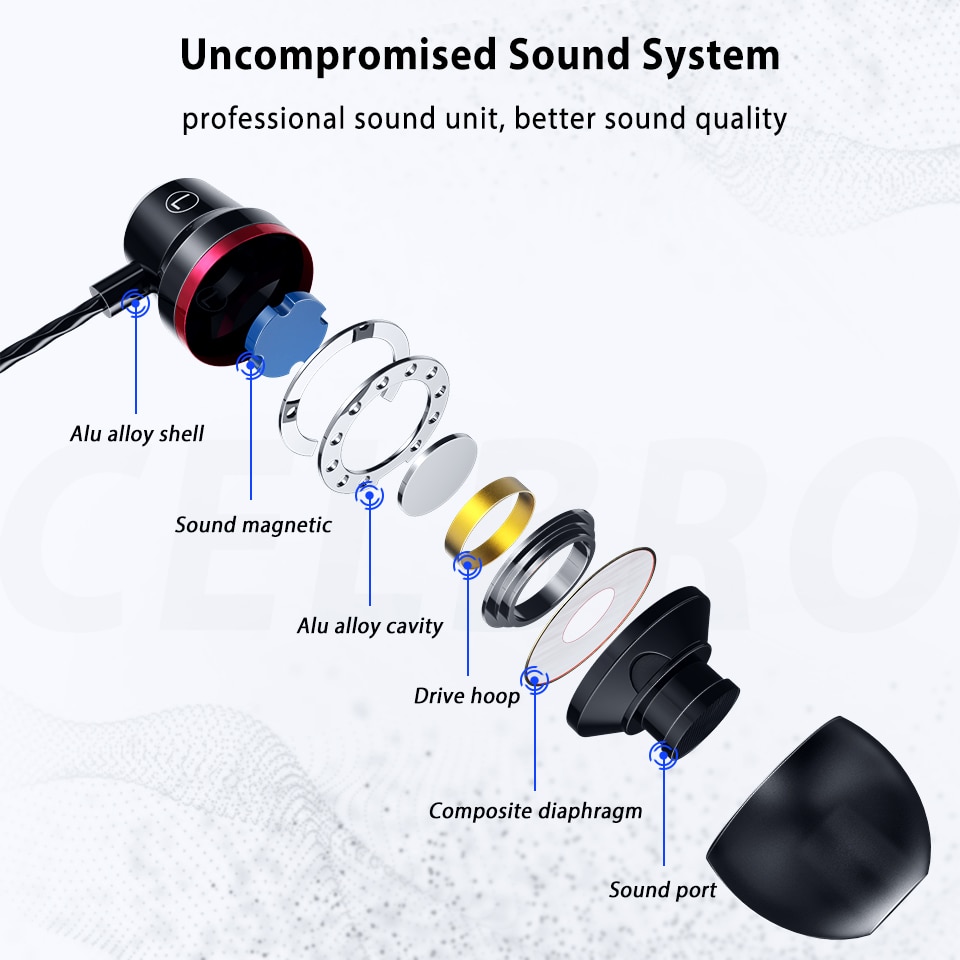 Wired Earphones In Ear Bass Gaming For Xiaomi Headphones Wired HIFI Type C Headset For Samsung Headphone With Mic Wired Earphone