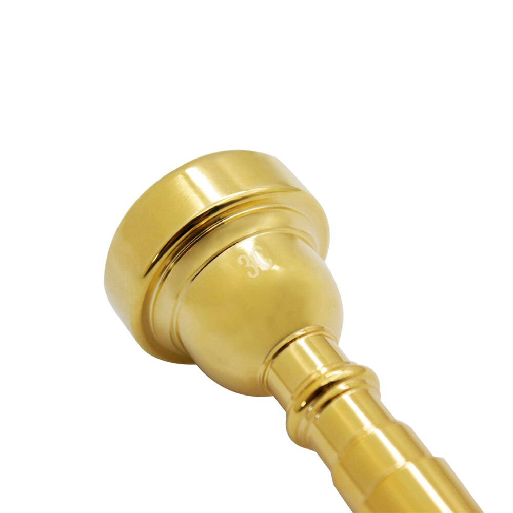 Trompet Mondstuk 3C/5C/7C Messing Instrument Accessoires Trompet Bugel Hoorn Metalen Mond Vervanging Muziekinstrument Onderdelen