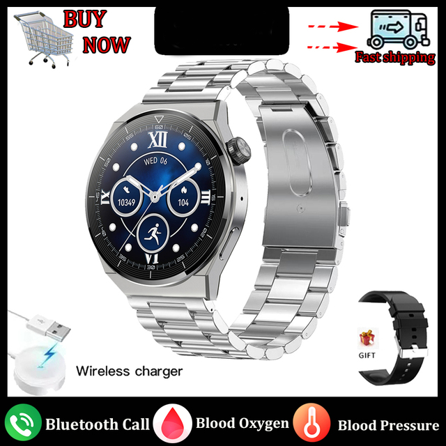 GT3 Pro Smartwatch pour homme, écran haute définition AMOLED 2024x390, appel Bluetooth, étanche IP68, Huawei, , 390: Rose