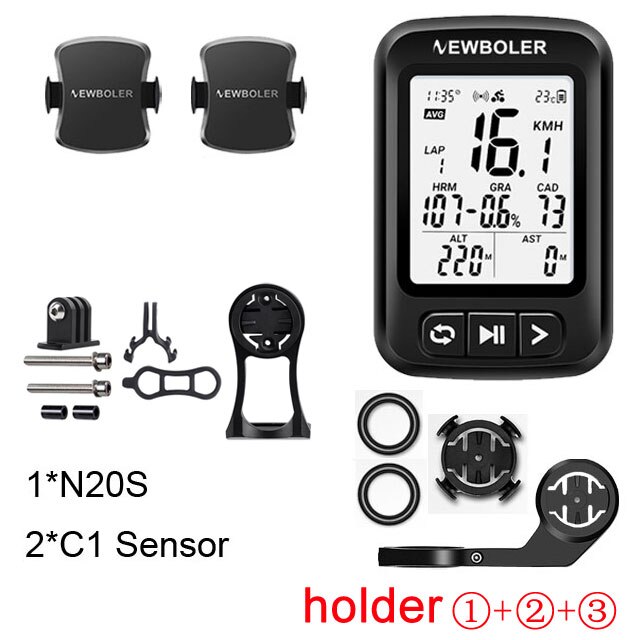 Bike Accessories GPS Bicycle Computer Cycling Speedometer ANT+ Ciclismo Cadence Sensor for Garmin Zwift XOSS G plus Magene C406