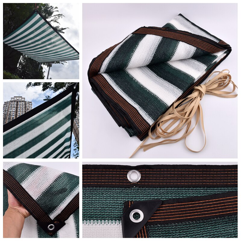 HDPE Anti-UV Sunshade Net Garden Succulent Plant Shading Net Outdoor Awning Swimming Pool Shade Sail Cloth Pet House Shelter