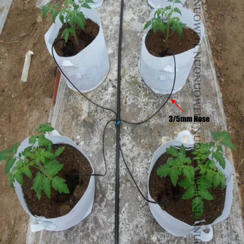 100m ~ 10m hi 3/5mm mjuk pvc rör trädgård droppbevattningsslang växthus bonsai mikro droppbevattningsledning slang anti-kyl