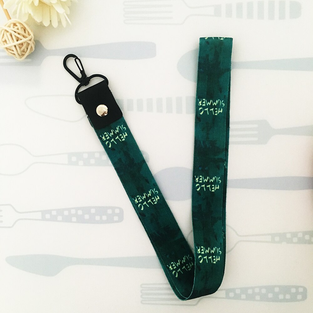 Moda de alta Qualidade Colhedores Correias para Telefone Celular para o iphone/Redmi/Huawei/Samsung Pescoço Cintas De Pulso Homens Titular /mulheres Cordão: long