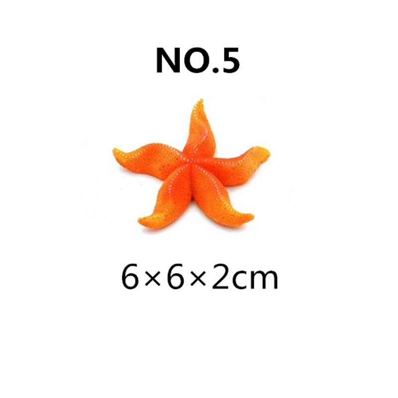 Resin Coral Decoration Colorful Fish Aquarium Decoration Artificial Coral For Fish Tank Resin Reef Rock Lanscaping Ornaments: 05