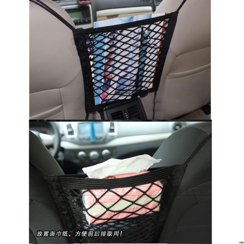 Baby Milk Bottle Storage holder Car Truck Storage Luggage Hooks Hanging Holder Seat Bag Net Mesh FAS