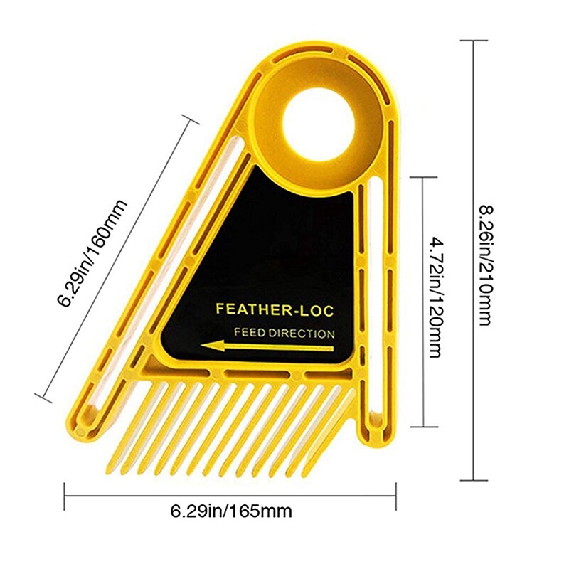 Multi-Purpose Feather Loc Board Set Woodworking Engraving Machine Double Feather Boards Miter Gauge Slot Woodwork DIY Tools