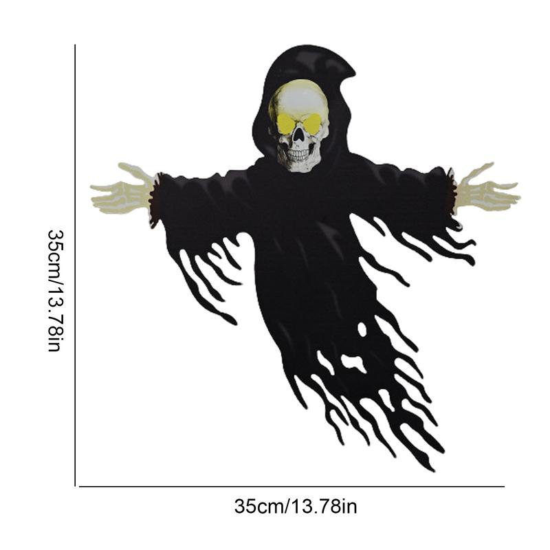 Halloween zombie muurdecoratie, halloween horror pompoen sculptuur, schedel bord, muurdecoratie voor thuis.