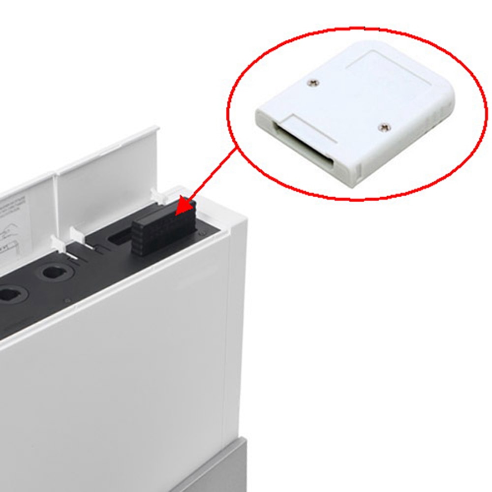 10pcs Memory Storage Card Saver For Wii For G-ameCube For GC Xmas