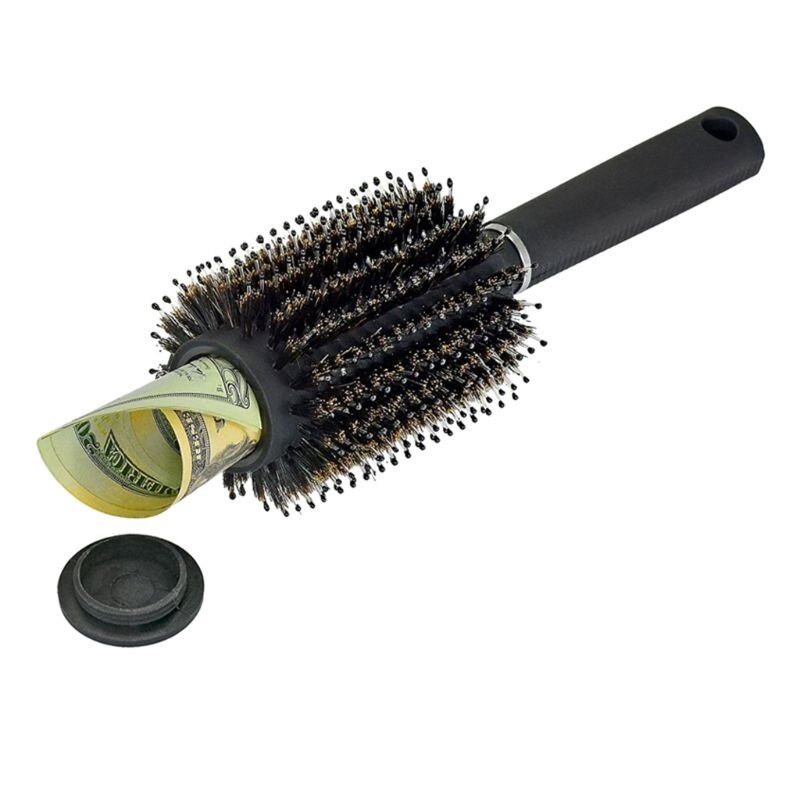 Hair Brush Secret Stash Box Safe Diversion Secret Security Hidden Container