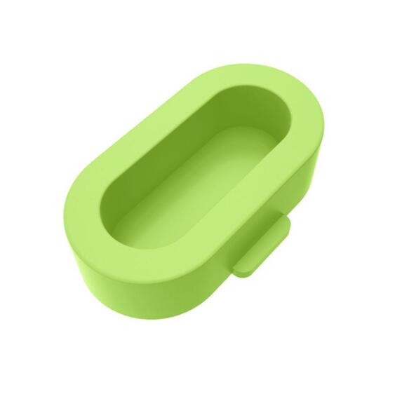 Carregador de proteção plug capa capa protetor caso para garmin fenix 5/5S/5x plus 6/6 s/6x pro venu vivoactive 4S/4/3 945 935 245 45: Green