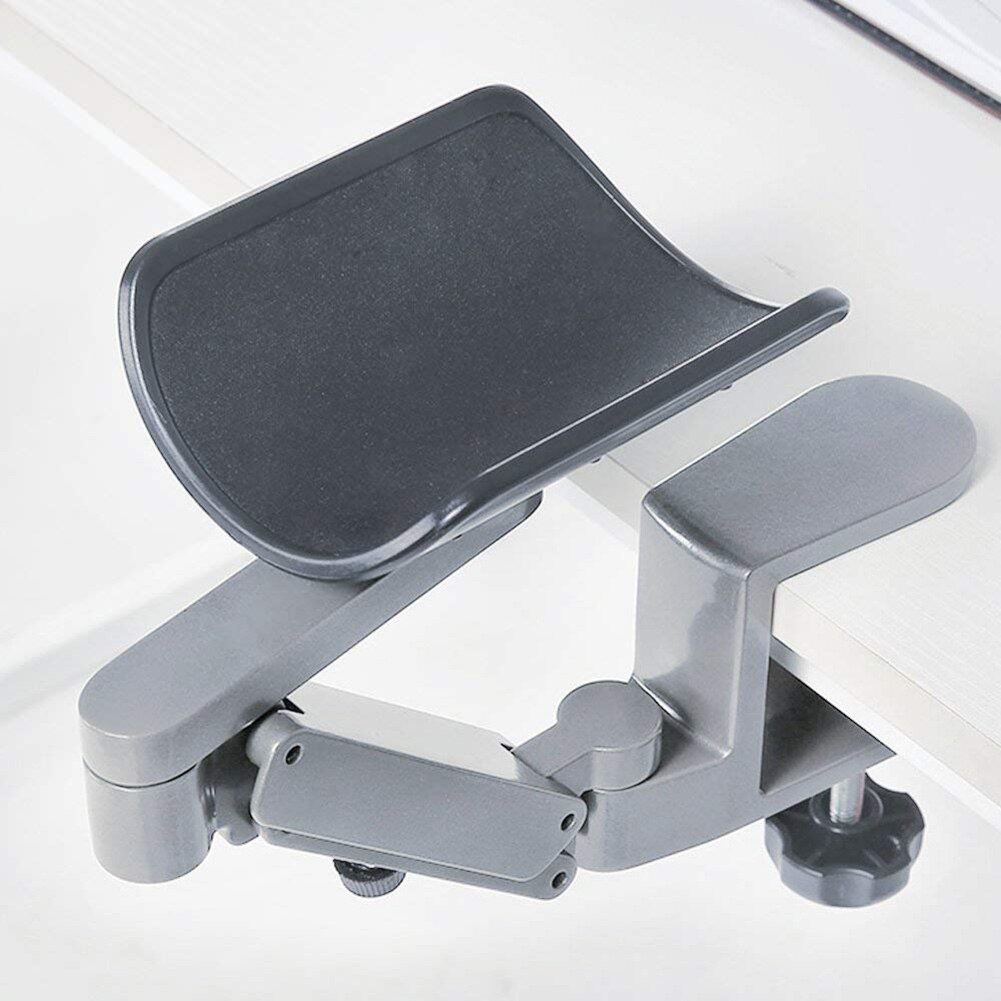 Mus dator fäste arm handled handledsstöd skrivbord bord armstöd  nd998: Grå