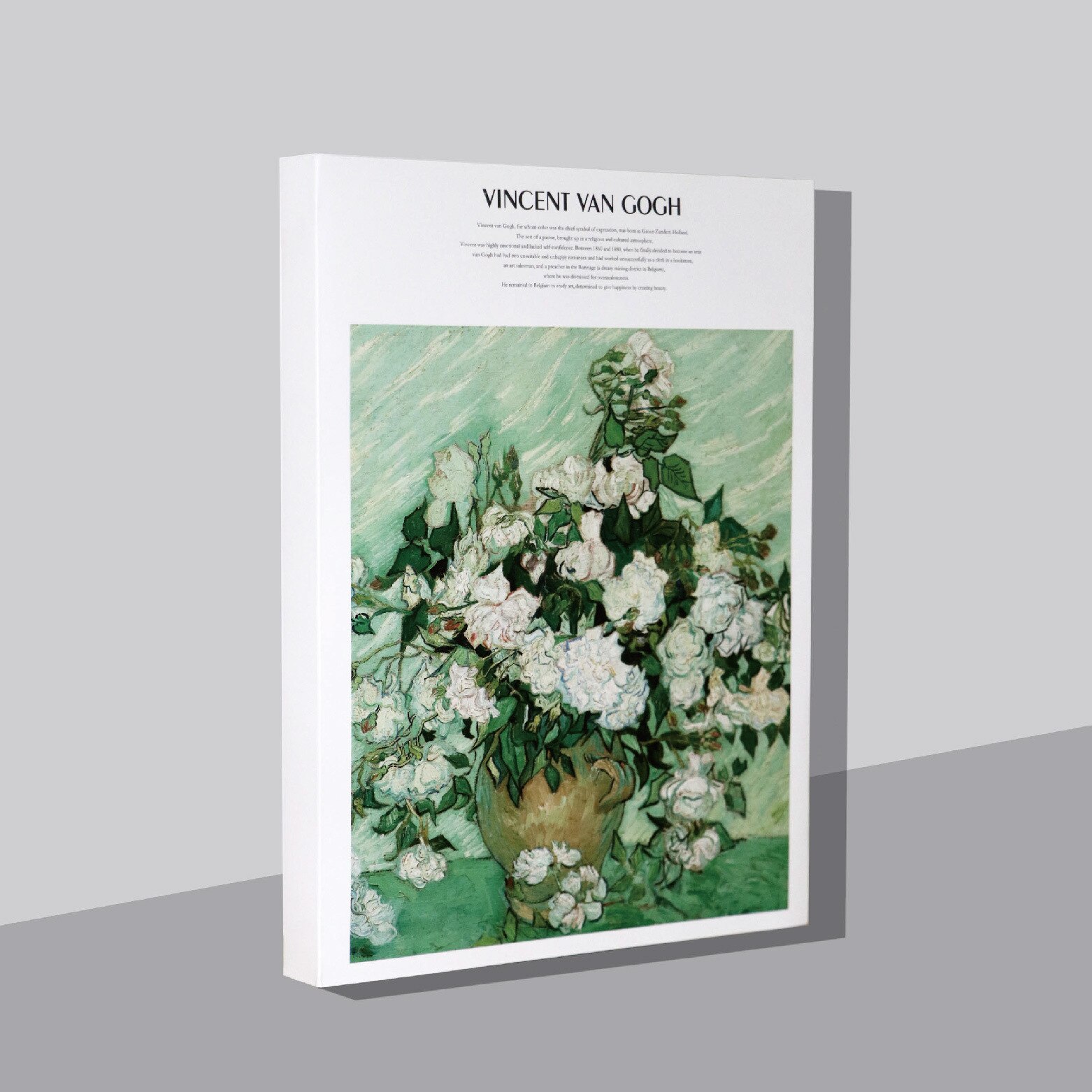 16K Sketchbook Thick Sketch Book Blank Paper Painting Hand-painted Sketch Book Art Supplies: rose / 140x205mm