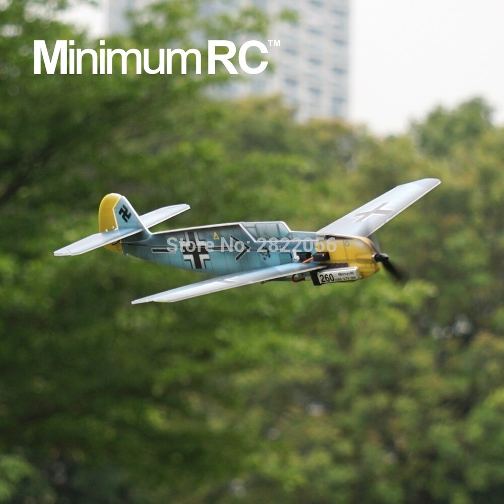 MinimumRC BF109 360mm Spannweite 4 Kanal Trainer fest-flüGel RC Flugzeug draussen Spielzeug Für freundlicher freundlicher