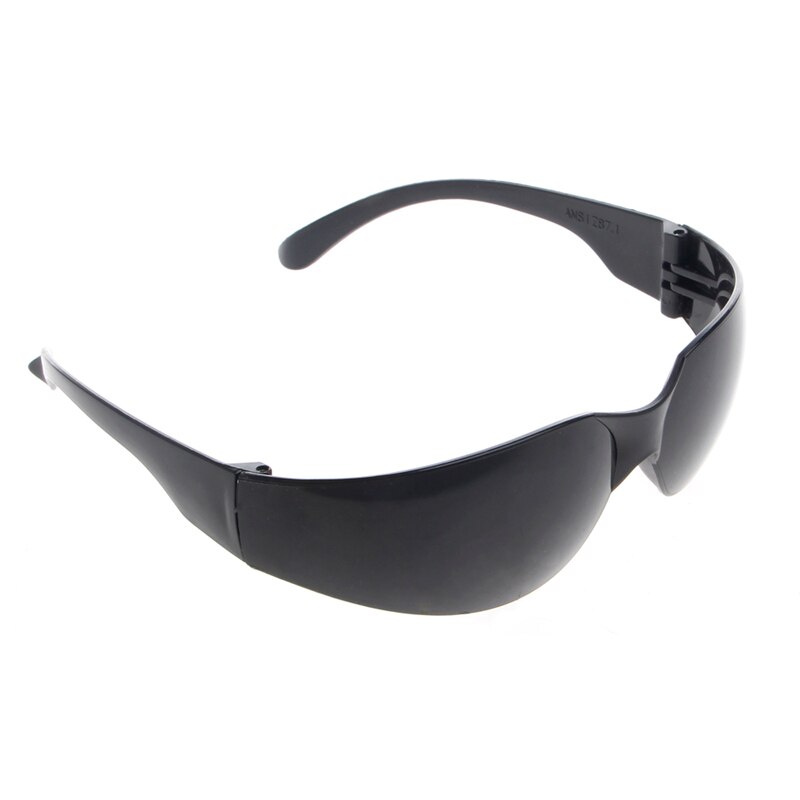 Protective Safety Glasses Eye Protection Goggles Eyewear Lab Work PC Lens: black