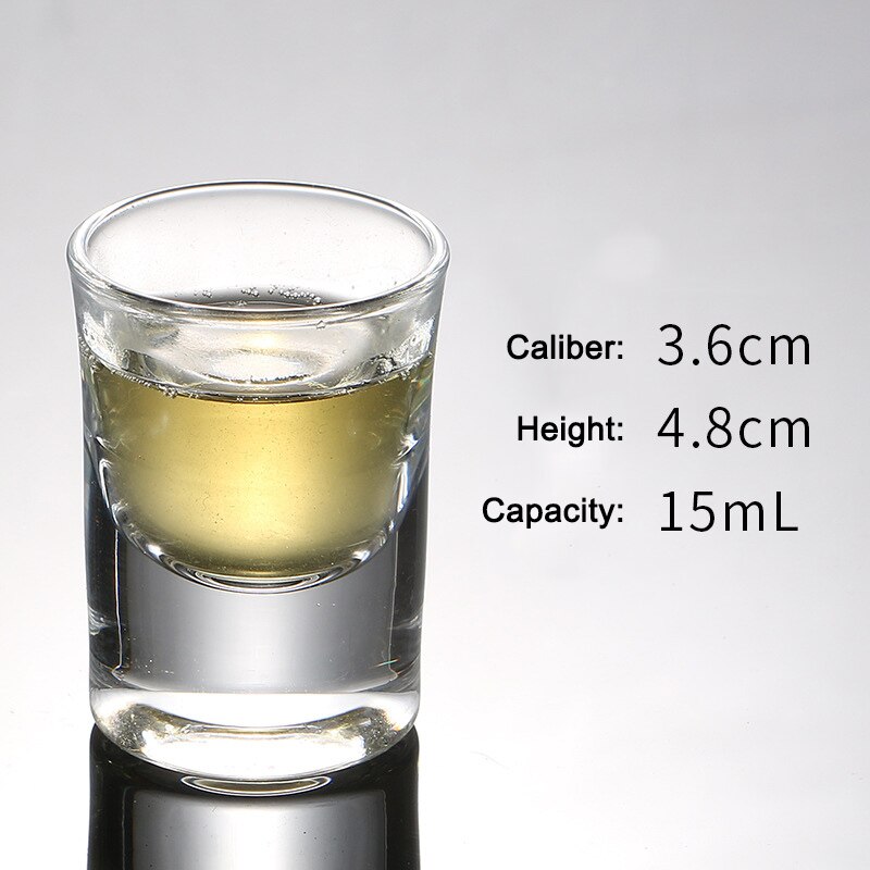 Heavy Base Shots Glass Chineses Style Drinking Tool Bar and Party Glass Tumblers BOM666: round goblet