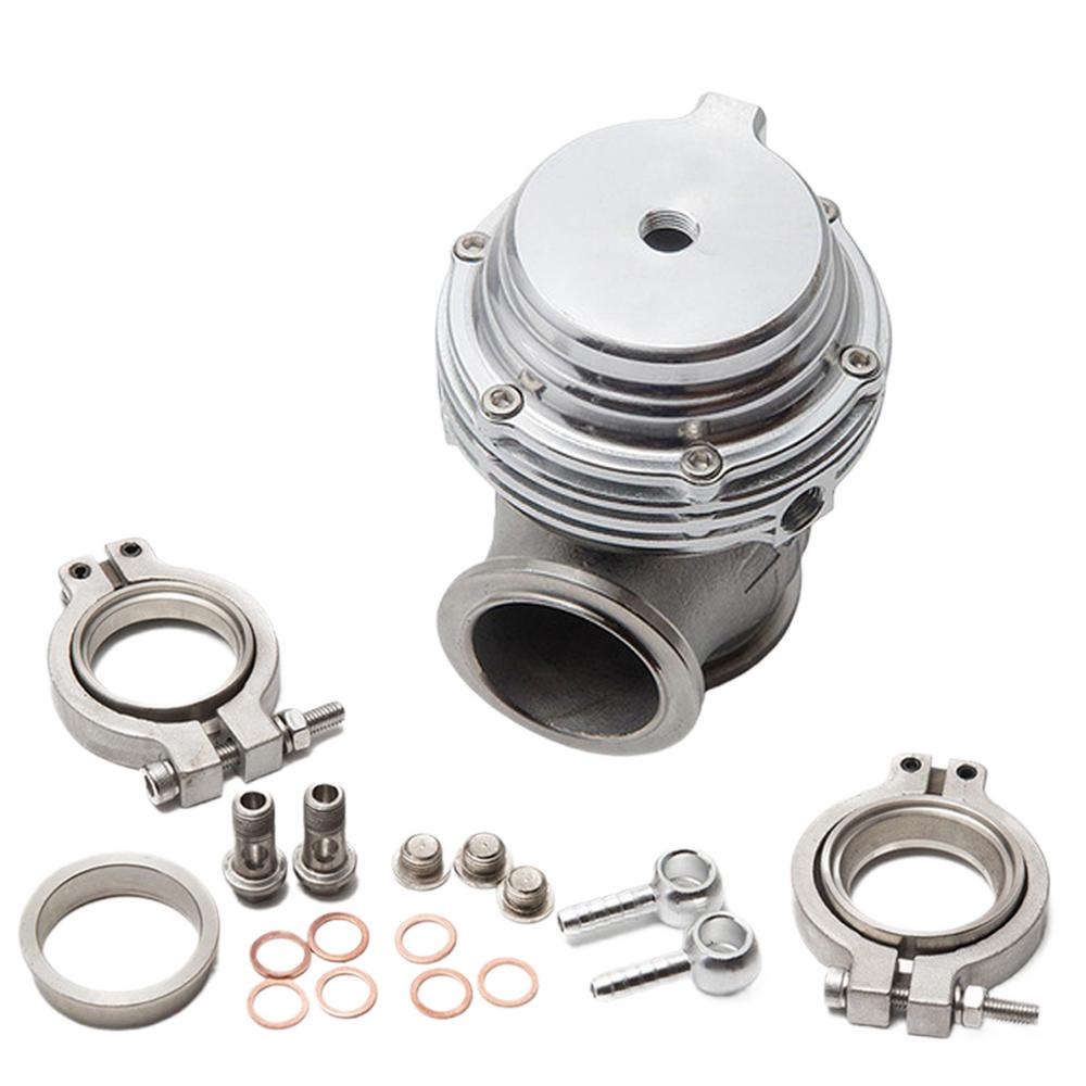 Turbo Wastegate External Wastegate Turbo 38MM Turbo Exhaust Manifold Turbocharger Waste Gate Valve External Wastegate Dump Pipe: WHITE