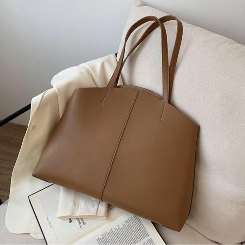 Sfm Vrouwen Schoudertassen Mode Lederen Schoudertas Messenger Bag Zoete Vrouw Zak Effen Kleur Schoudertas