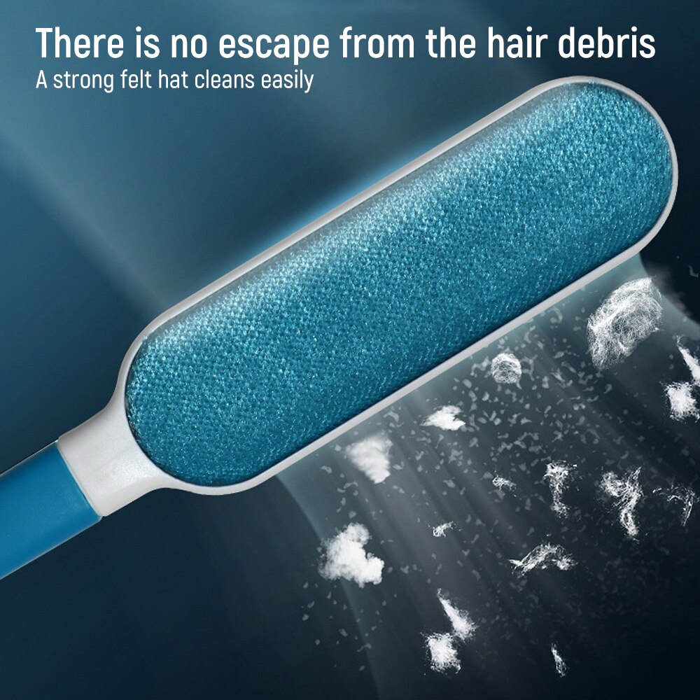 3pcs/set Magic Clean Brush Reusable Self-Cleaning Pet Hair Brush Set Double Lint Remover Fur Scrub Clothes Bag Dust Brusher