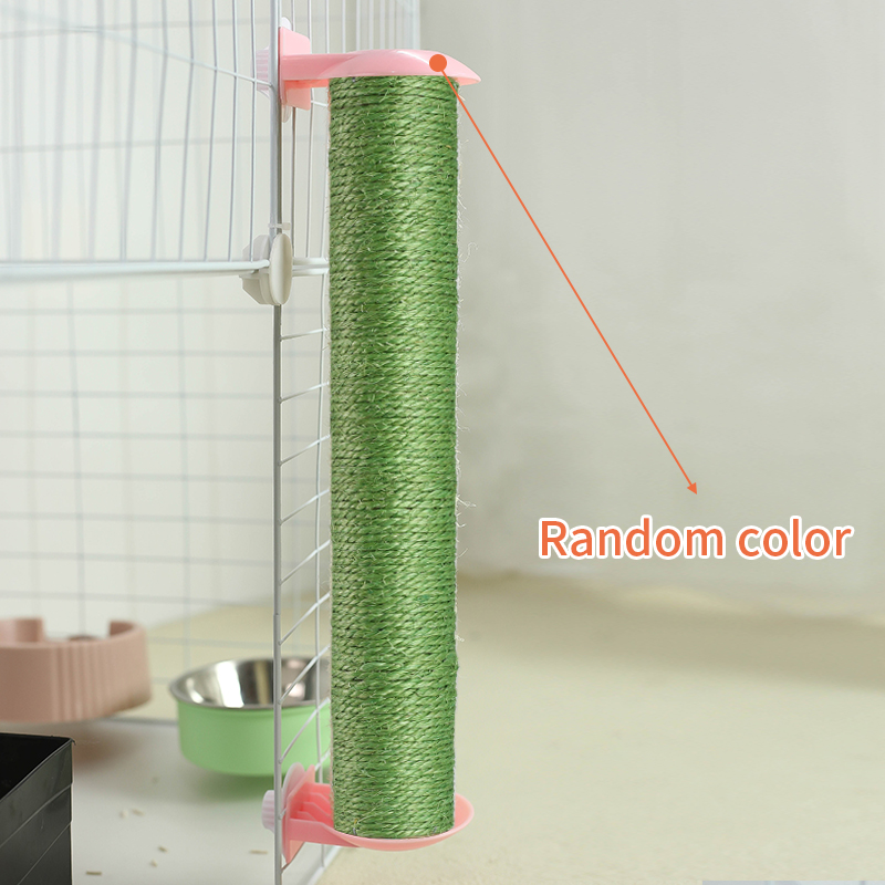 Cat Scratching Post Replacement Sisal Tree Refill Pole with M8 Screw Sisal Scratch Post Replacement Parts and Extension Post