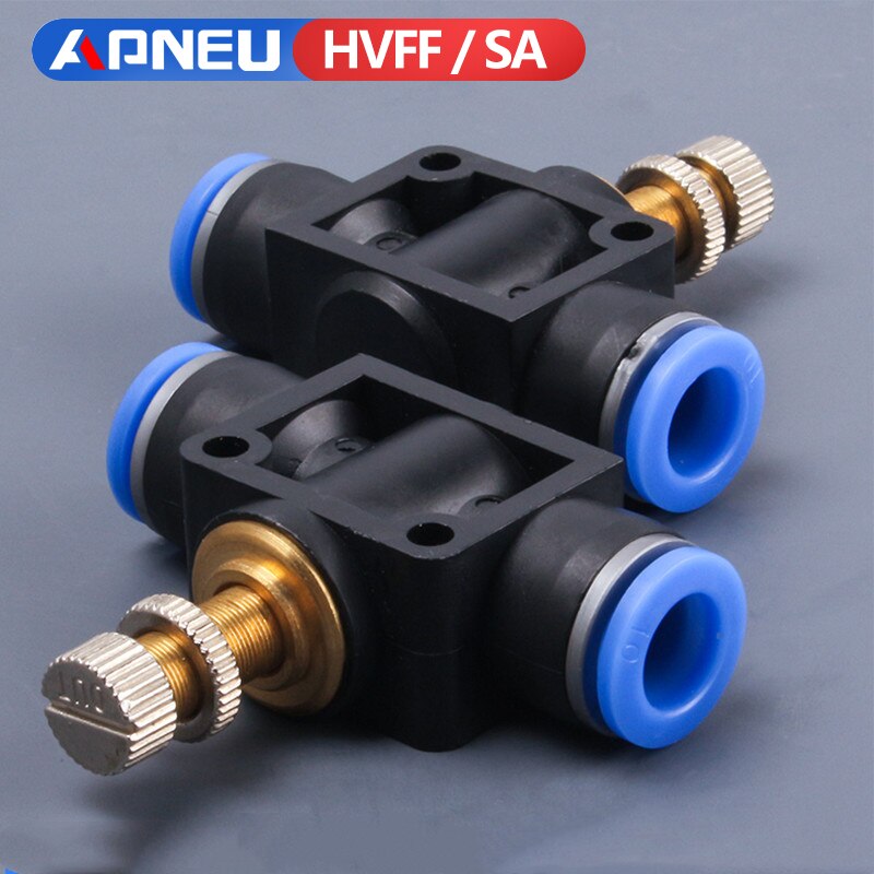 Air Fittings Pneumatic Parts Connector Quick Push For Hose Tube Fitting Speed Plastic Switch Controller 4mm 6mm 8mm 10mm 12mm