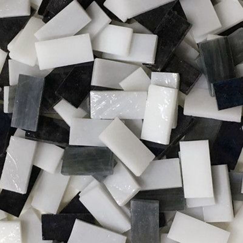 100g DIY Mixed Color Mosaic Inlay Tiles Wall Handmade Materials Glass Mica Piece Regular Collage Material Craft ZXY9798: Color 4