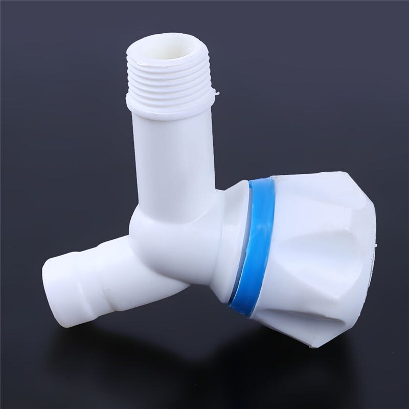 White Plastic Washing Machine Tap Fast On Faucet Bibcock Laundry Mop Pool Tap White Plastic Kitchen Faucet
