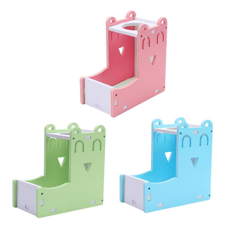 Hamster automatisk vand fontæne drikker mad feeder til hamster sød mini vand feeder mad skål kæledyr forsyninger