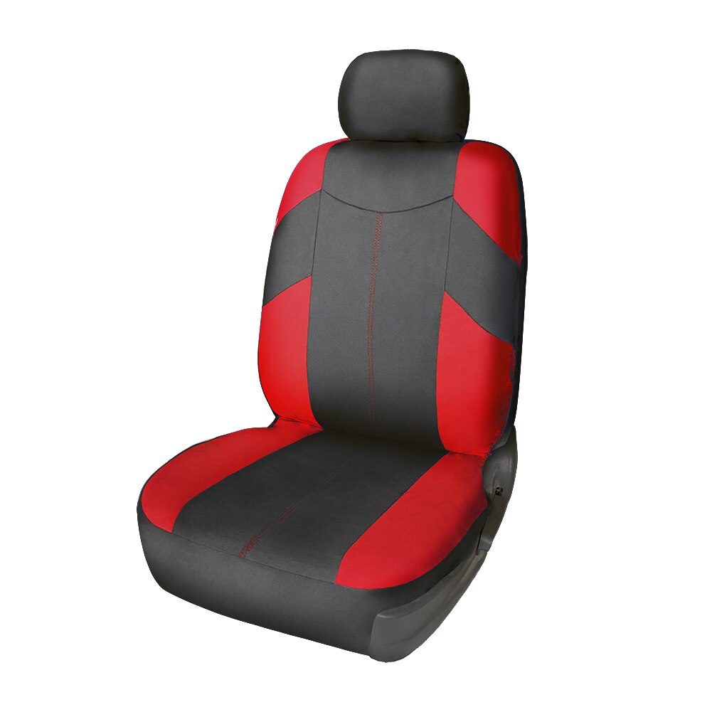 Universal Auto Sitzbezüge Vollen Satz Vorne Mesh Tuch für Lkw Limousine Innen 9 stücke Dekoration Zubehör Automobil Protektoren: Red only