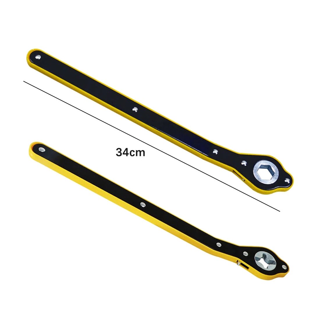 Dropshipping chiave a cricchetto per presa a cricchetto automatica a risparmio di manodopera chiave a forbice per box auto maniglia per capocorda chiave a croce per risparmio di manodopera