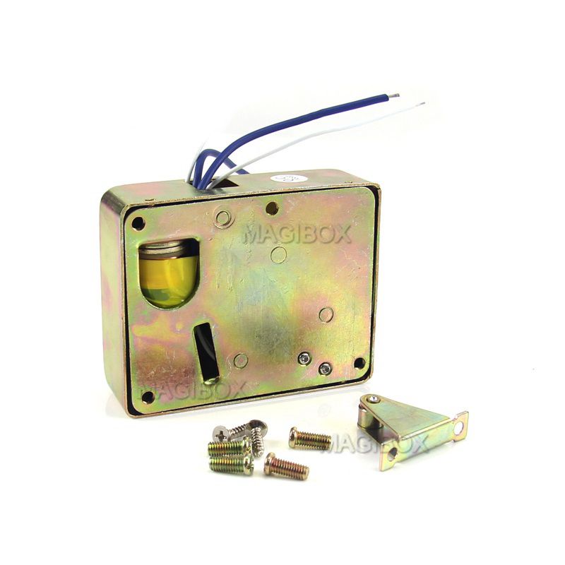 Remote Control Cabinet Drawer Lock Fail Secure 12v Mini Electric Lock+ Remote Control + 12V Power Supply
