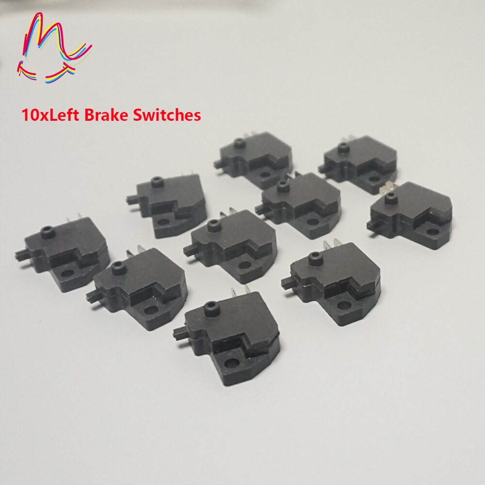 10pcs Hydraulic Brake light switch Scooter Rear LEFT Right Brake Switch 125cc 150cc GY6 Chinese Moped ATV Go-Kart Dirt Bike
