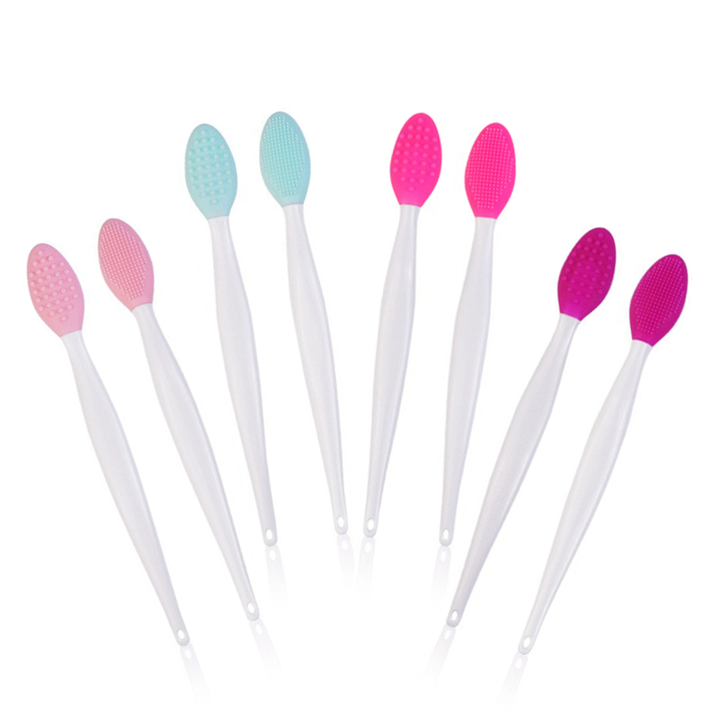 Cepillos de limpieza de silicona Facial, herramienta de limpieza Facial, poros y espinillas exfoliante, eliminación de brocha para la nariz